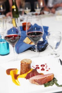 Both wines chosen by the sommliers for the smoked duck duo paired very well with the dish. - Photos: Sonita Malan