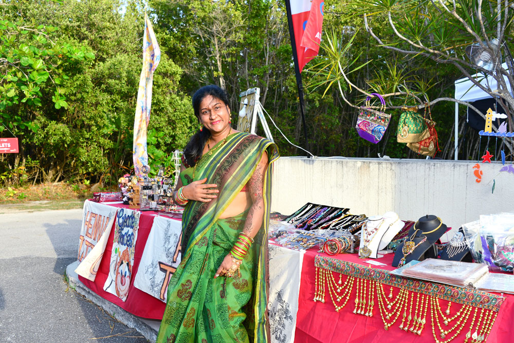 Shilpa Tagalpallewar is a well-known regular at many of the island's craft markets.
