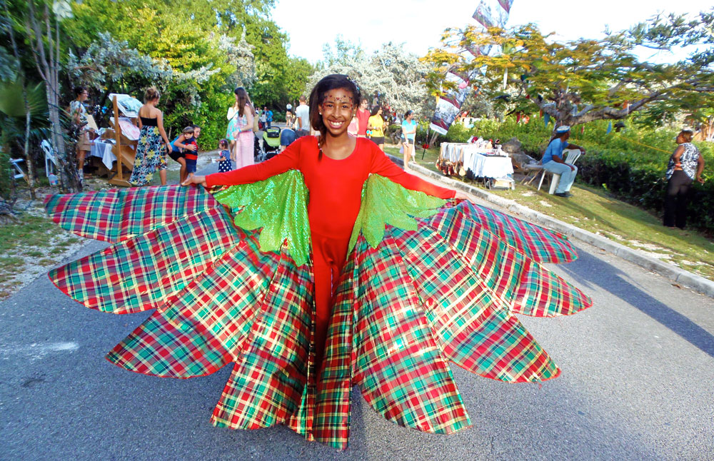 Cayfest always features colorful costumes and performances.