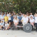 Push Across athletes visit schools