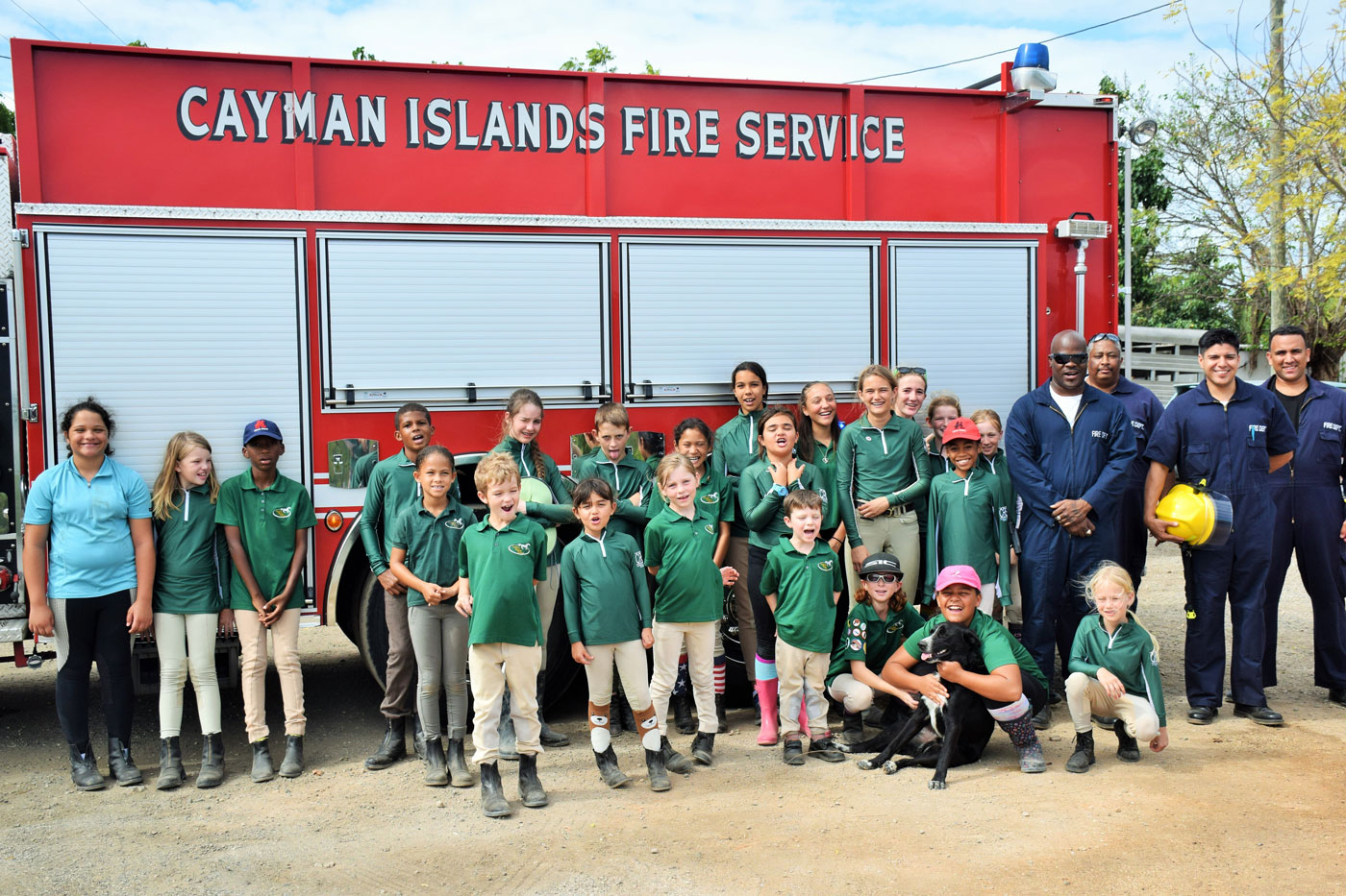 Horsing around makes for memorable fire safety talk Cayman Compass