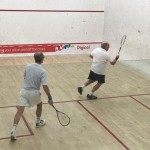 Squash club hosts vets tournament