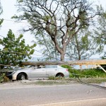 Suspected DUI crash knocks out power