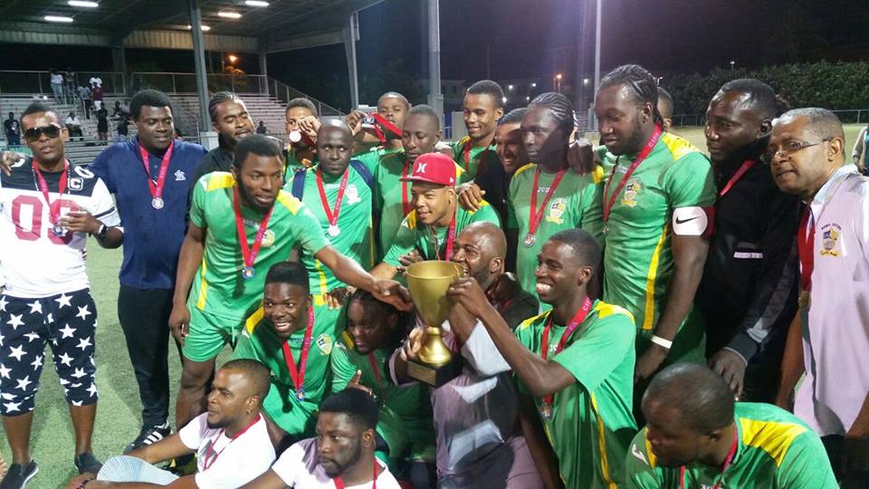 Roma players in high spirits after winning the President’s Cup on Wednesday.
