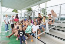 Youngsters hit the pool