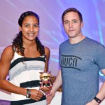 Swimmers spend breakfast with Olympian