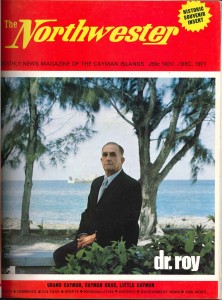 The cover of the November/December 1971 issue of The Northwester featured Dr. Roy McTaggart, recently named a National Hero.