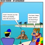 Beach vendor