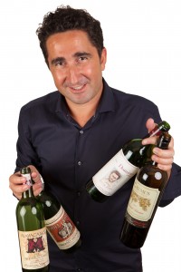 Luciano De Riso, wine director at Grand Old House, doesn’t mind having his hands full. - Photo: Justin Uzzell