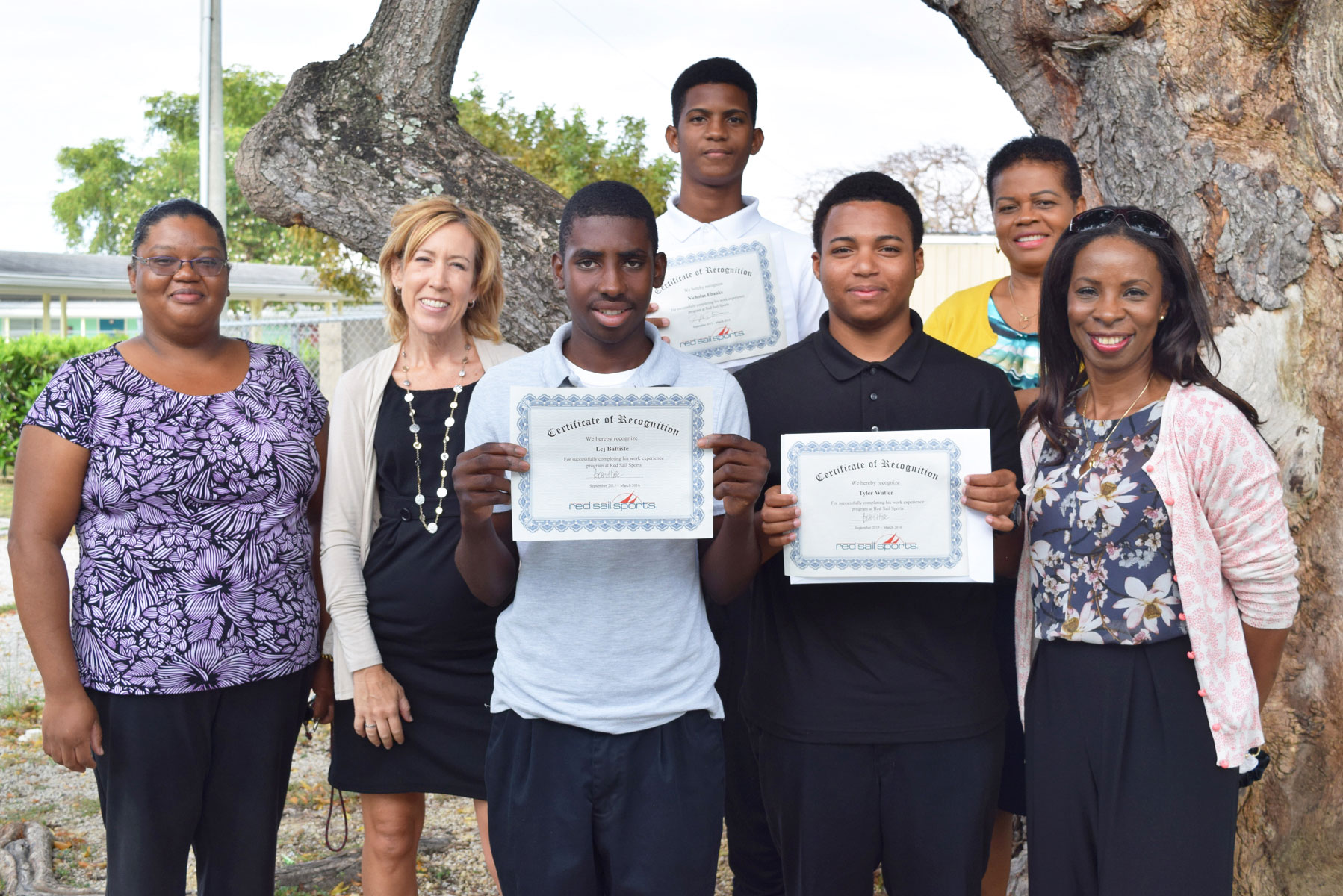 Students complete Red Sail internships Cayman Compass