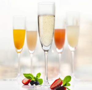 Bubbles and brunch go together like bunnies and Easter eggs.