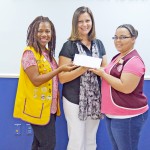Leos show support for Crisis Centre