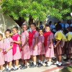 West Bay students take part in Commonwealth Day march