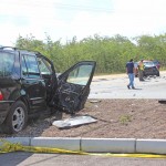 Four injured in George Town crash