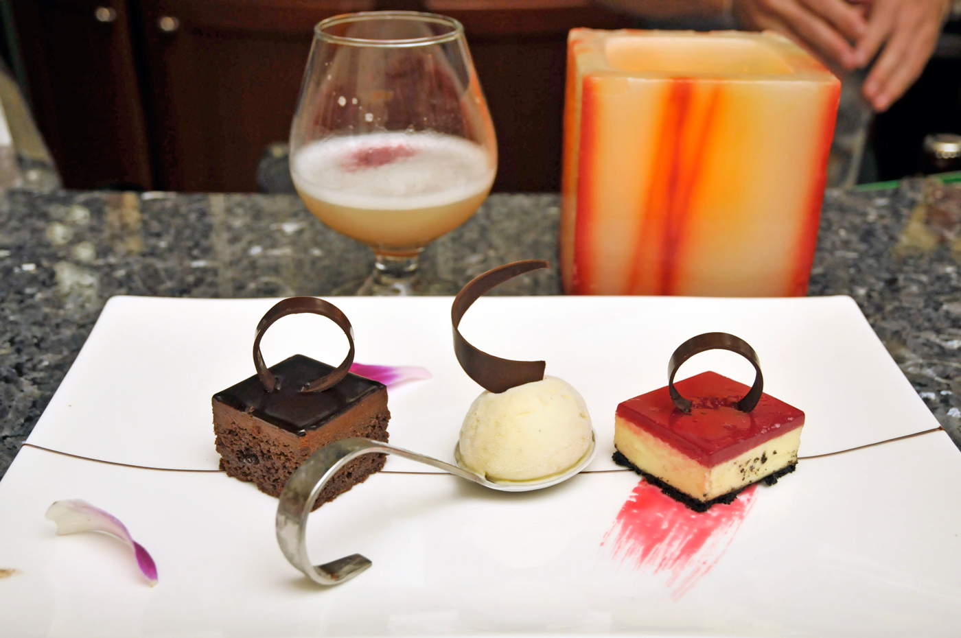 All the dishes of the Cracked Conch dinner were expertly paired with cocktails.