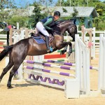 Riders get high marks in jumping show