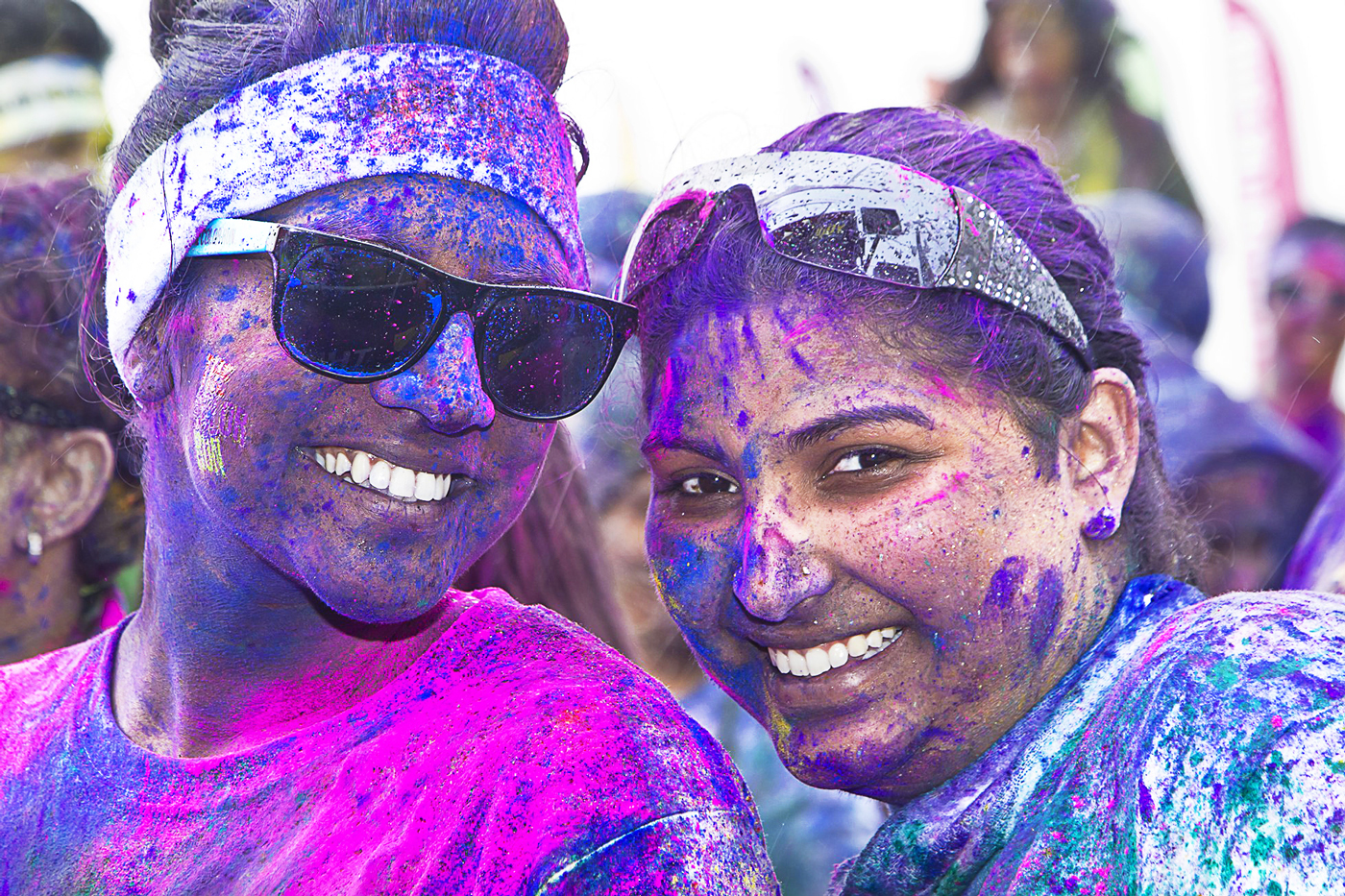 Color runs are very popular.