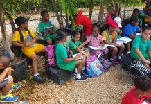 Sir John A. Cumber students get growing