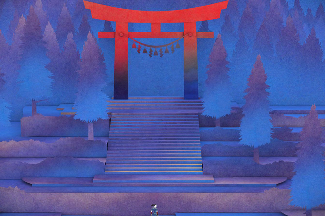 Look for the Tengami symbol in the App Store.