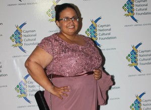 Simone Scott on the red carpet at the National Arts and Culture Awards. – Photo: Jewel Levy
