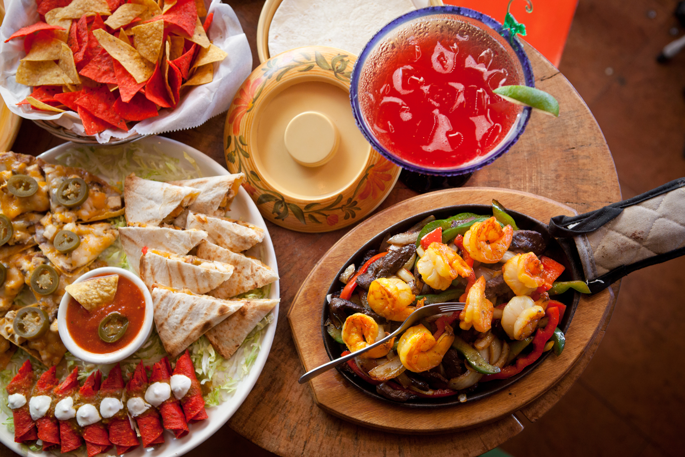 A Mexican platter fit for a king, at Carlos & Martin's.