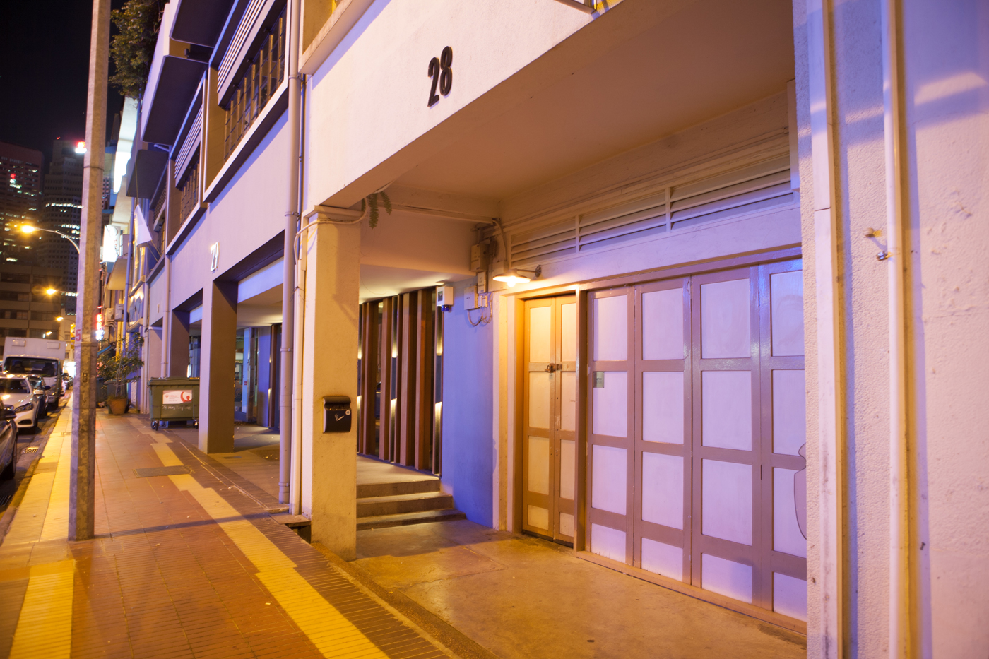 The unassuming address of Singapore’s most famous speakeasy.