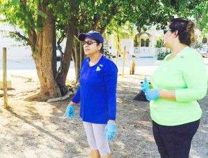 The mother and daugher team of Lilleth and Indira McLaughlin.