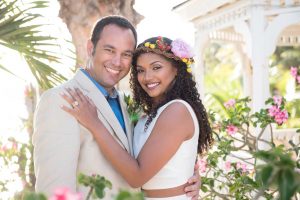 Arikka and Jarrod Farley were married at Sunset Bay.