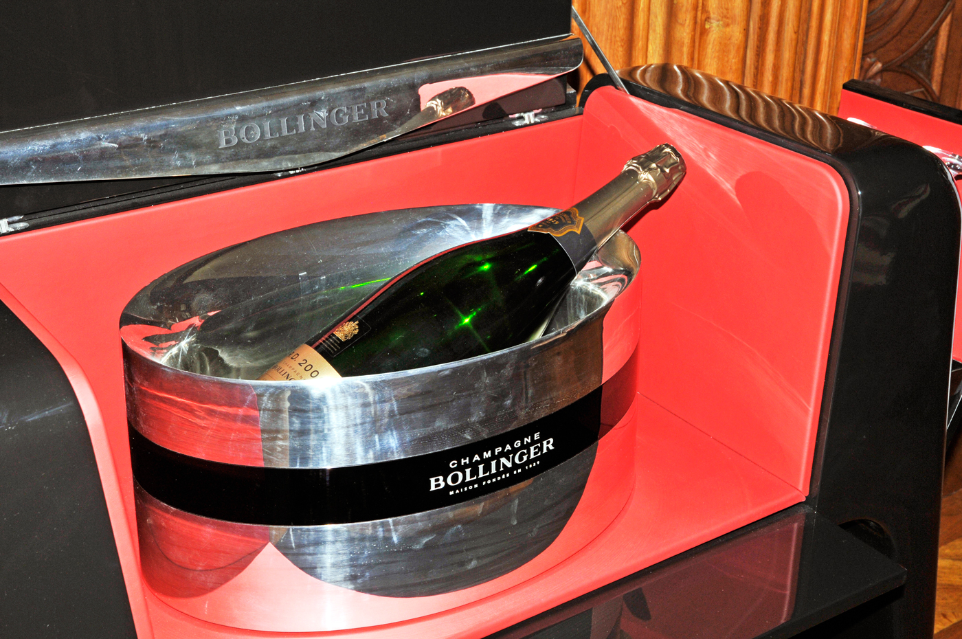 Bollinger uses a lot of art to make its Champagne.