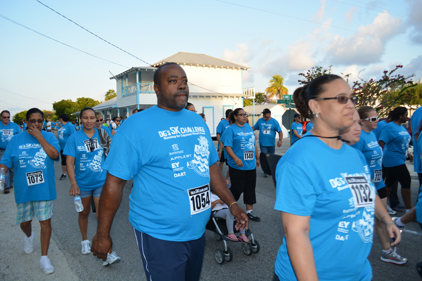 168 people took part in the Brac 5K. - PHOTO: CHALRES GILMAN