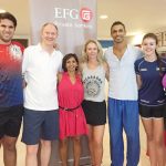 Strong competition at squash tournament