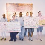 Sunrise clients impress at art workshop
