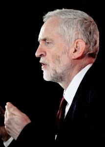 Leader of Britain’s opposition Labour Party Jeremy Corbyn
