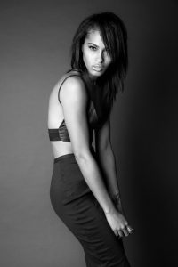 Nik Stewart, Caymanian model extraordinaire. - Photo: Shamayim