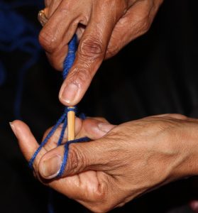 Knitting was once a very useful skill.