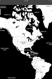 Start with the default Toner mode map and mark your position.