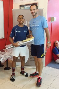 Boys U-13 winner Jace Jervis