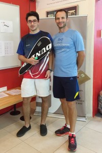 Boys U-17 and U-19 winner Gyles Luke