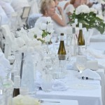 Dine in white on an April night