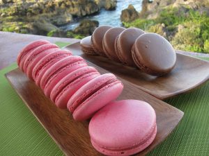 There's even good-for-you sweet treats, like these macarons, at VIVO Cafe.