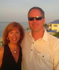 Carl and Monica Clappison, pictured at the Castway Cove resort in East End.