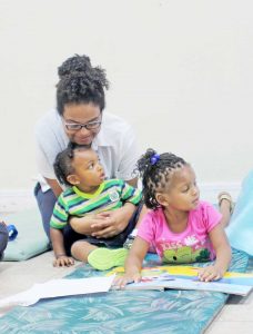 'Snuggle Up and Read' was fun for the children.