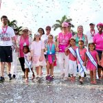 Walkers don tiaras for fundraiser stroll