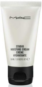 MAC's classic 'Sized to Go' moisturizing cream, 'Studio Moisture Cream,' is the perfect travel-sized beauty companion.