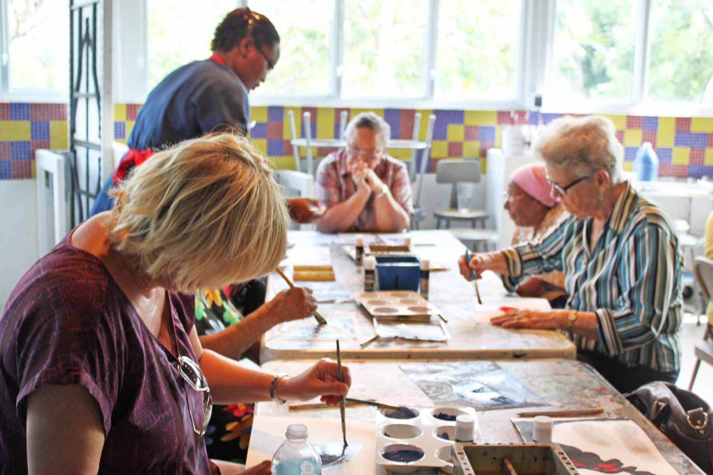 EY's Art Talk for people aged 50 and older.