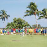 Sir John A. Cumber kids get golfing