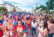 Carnival time in Cayman