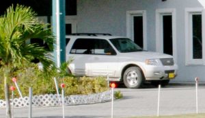 Police issued this photograph of the 2005 Ford Expedition stolen Saturday from Agape Church in Fairbanks Road.