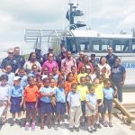 Primary school students visit Joint Marine Unit