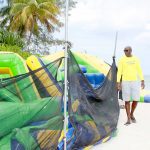 Vandals slash ‘floating waterpark’